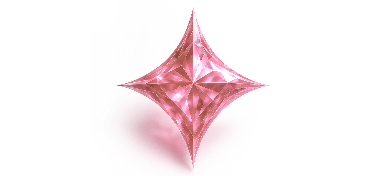 PINK ZIRCON - ARTSY SILVER