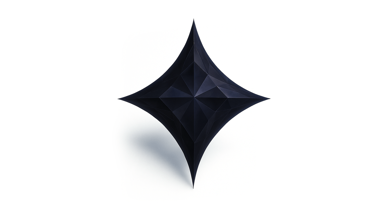 Black Zircon - ARTSY SILVER