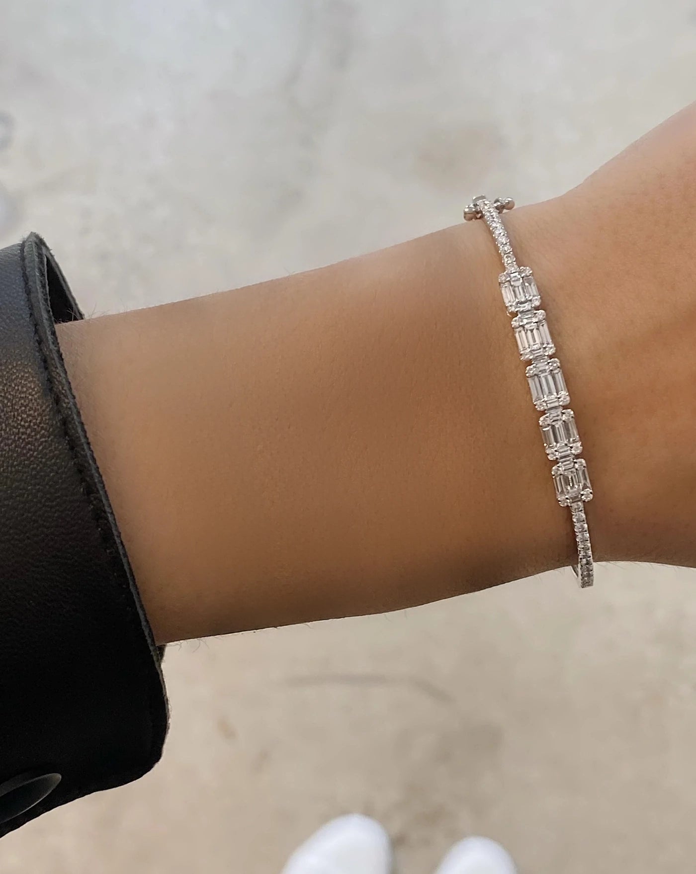 Emerald Illusion Bangle