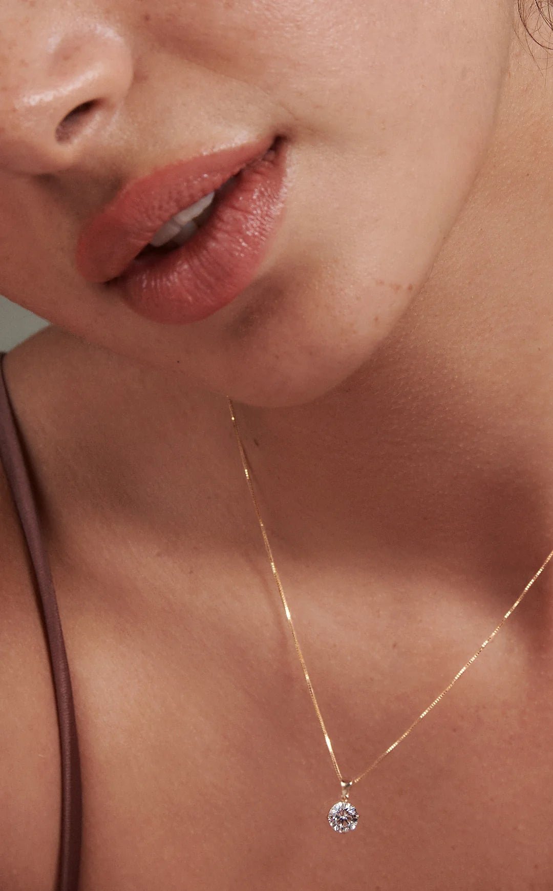 Sigma Girl Zircon Necklace - ARTSY SILVER