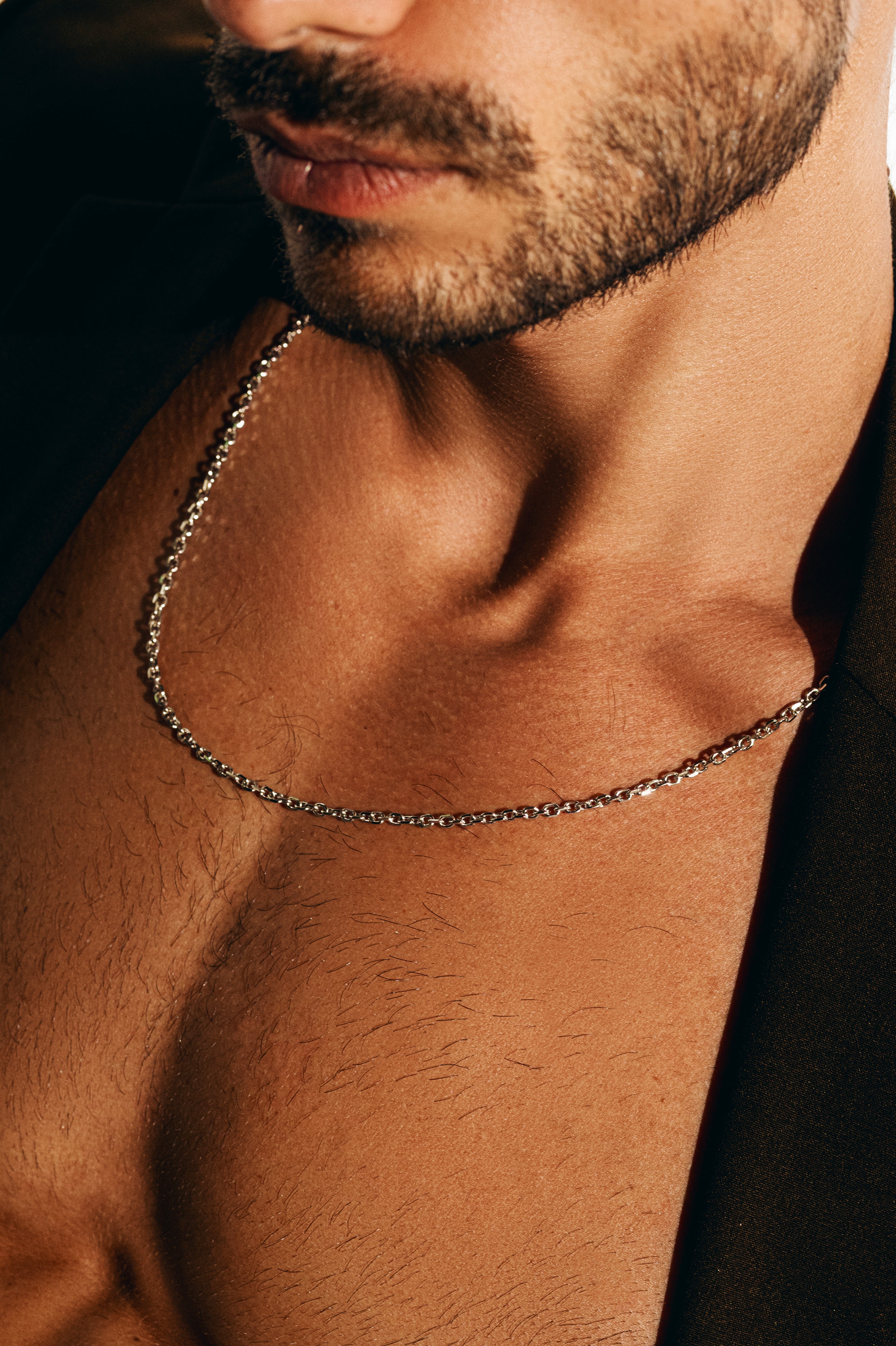 Cable Link Chain 3mm Silver - ARTSY SILVER