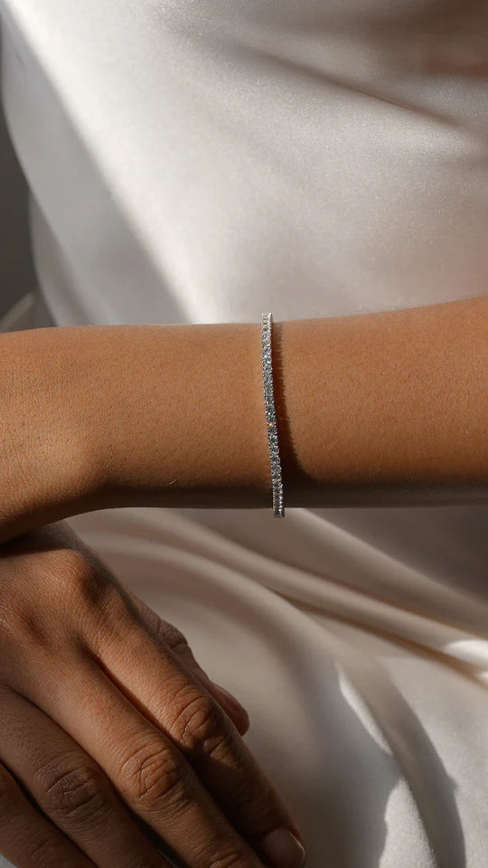 3mm Tennis Bracelet Silver