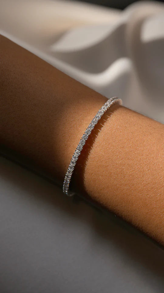 3mm Tennis Bracelet Silver