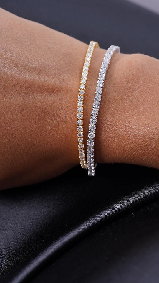 3mm Tennis Bracelet Silver