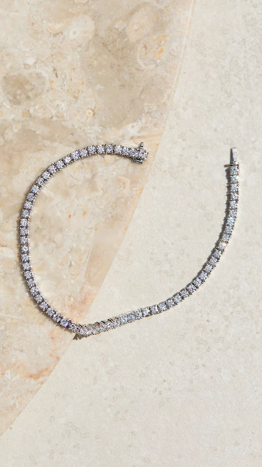 3mm Tennis Bracelet Silver