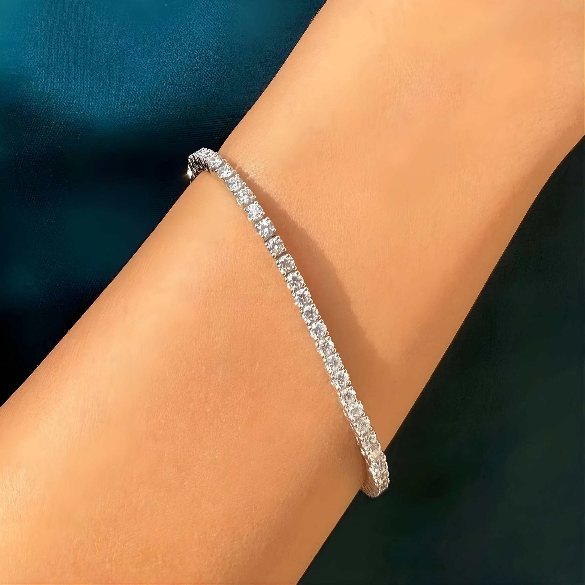 3mm Tennis Bracelet Silver