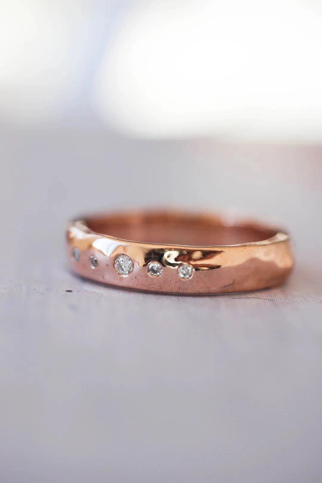 Five Promises White Zircon Band - ARTSY SILVER