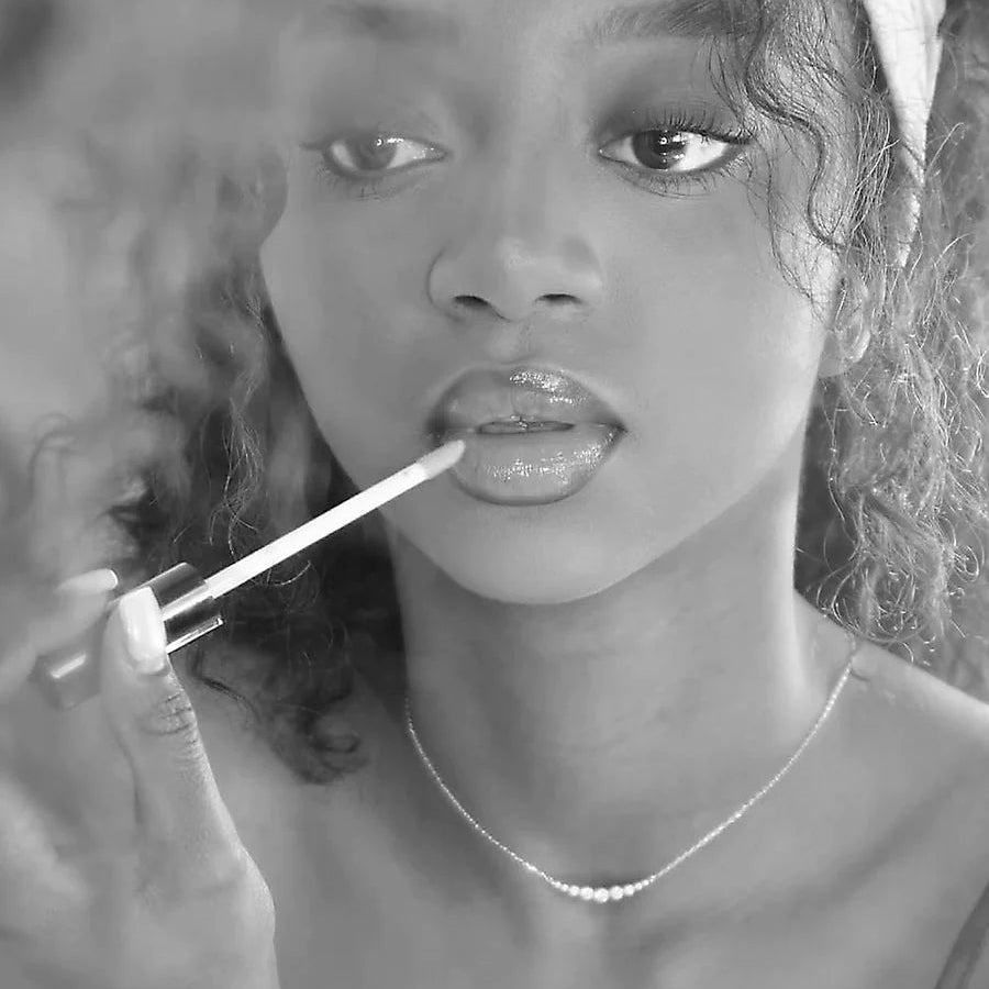 9 Round Sones Necklace Silver - ARTSY SILVER