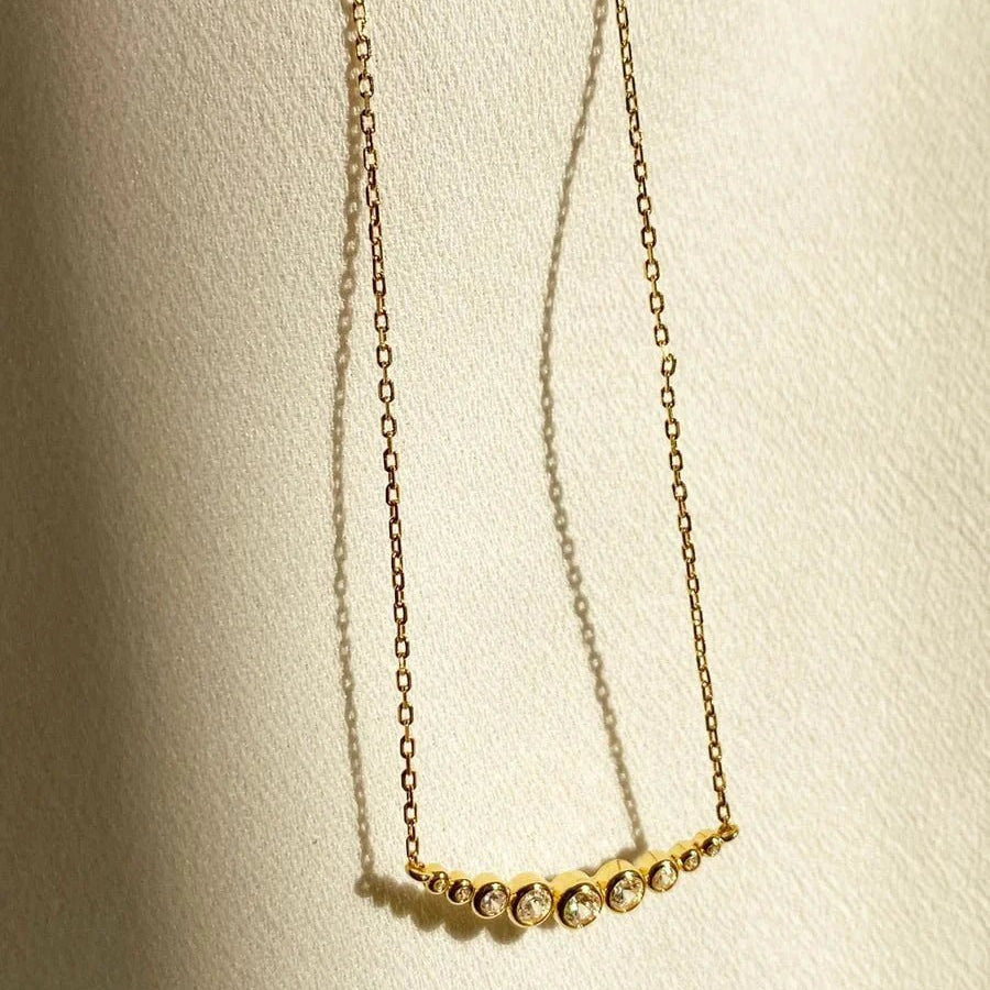 Just Fine Earrings & Necklace Set - ARTSY SILVER