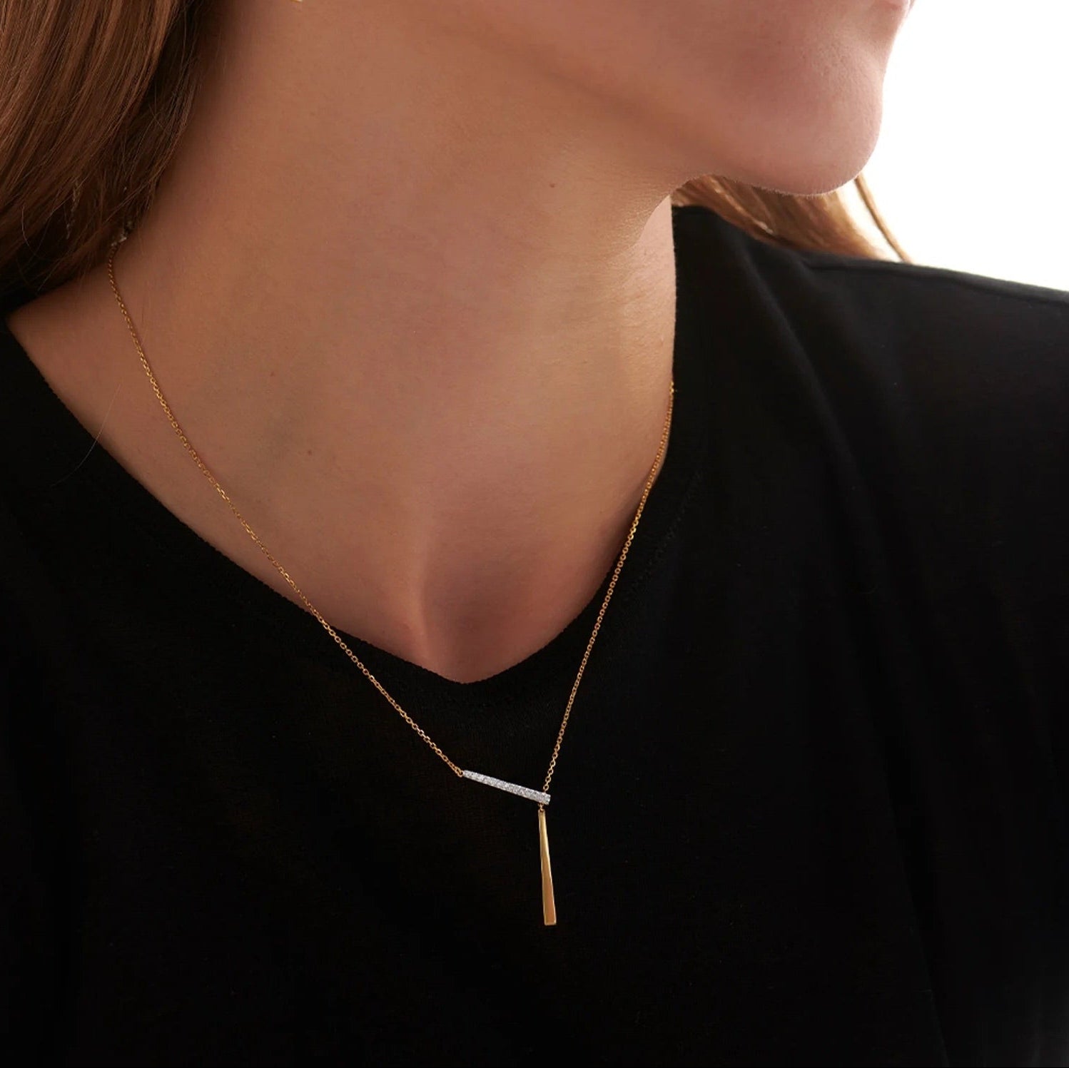 The Lariat Bar Necklace