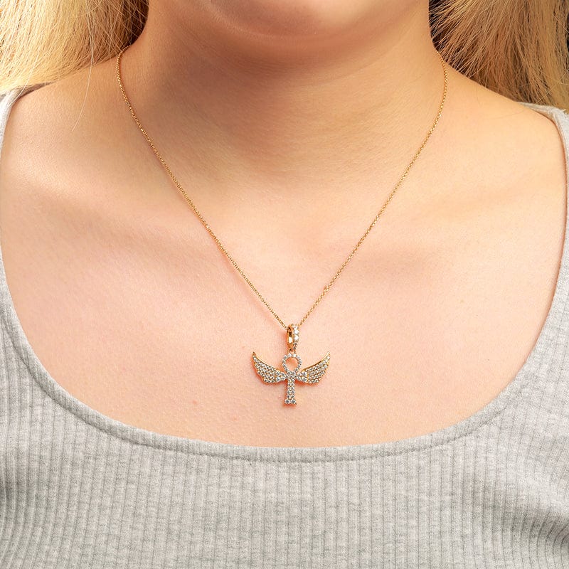 Ankh Wing Necklace