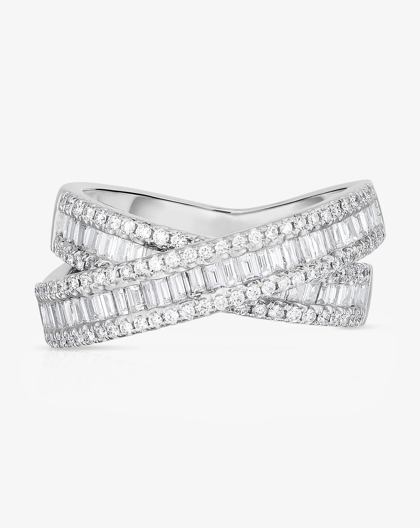 Glimmering Vows Silver Ring - ARTSY SILVER