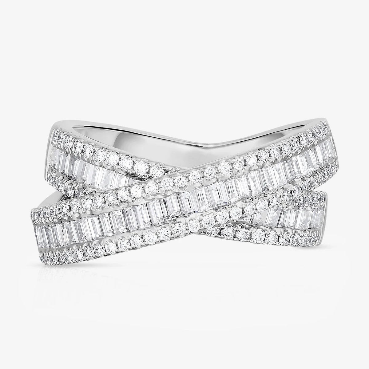 Glimmering Vows Silver Ring - ARTSY SILVER