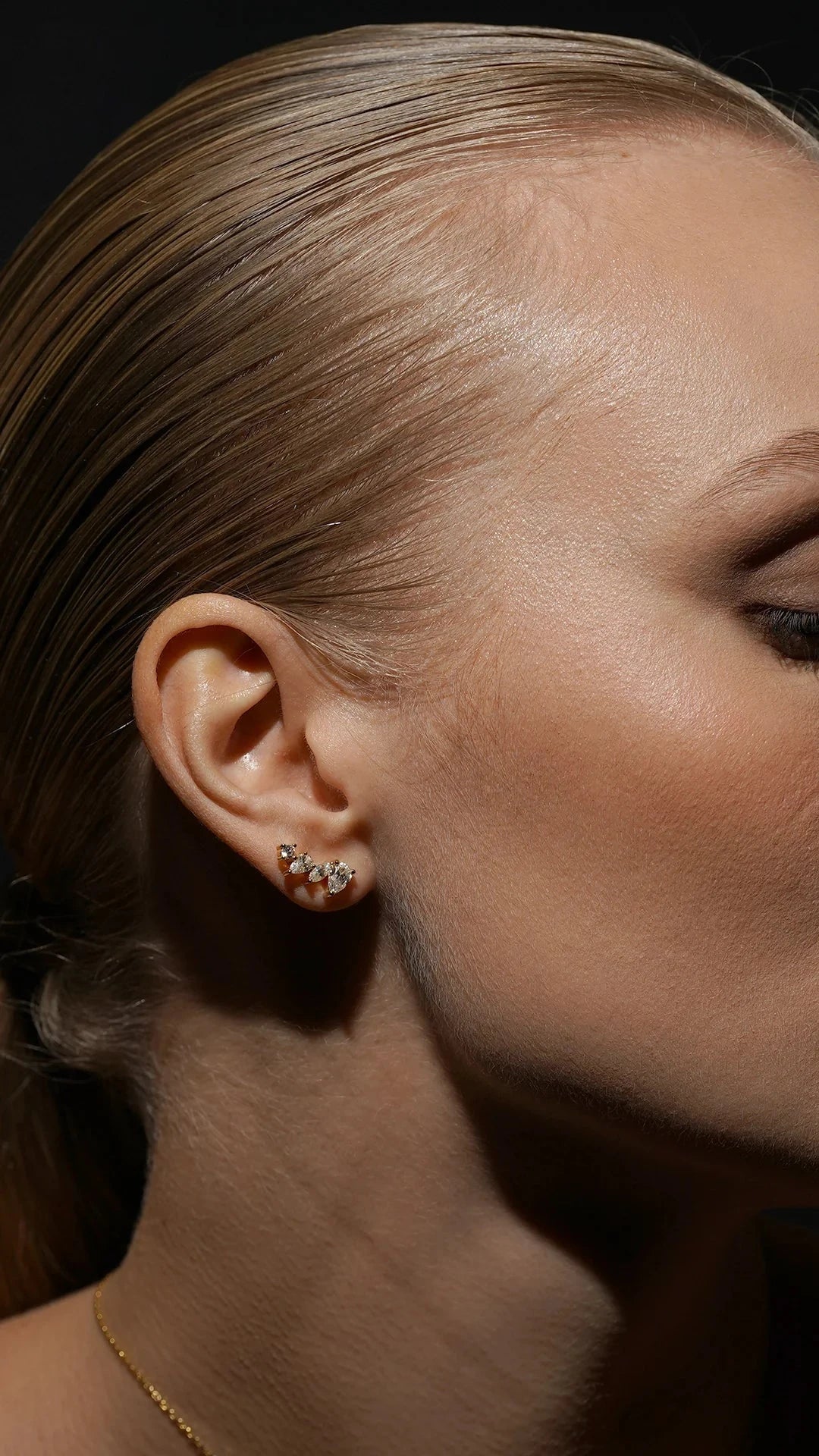Baklava Gold Plating Earrings - ARTSY SILVER