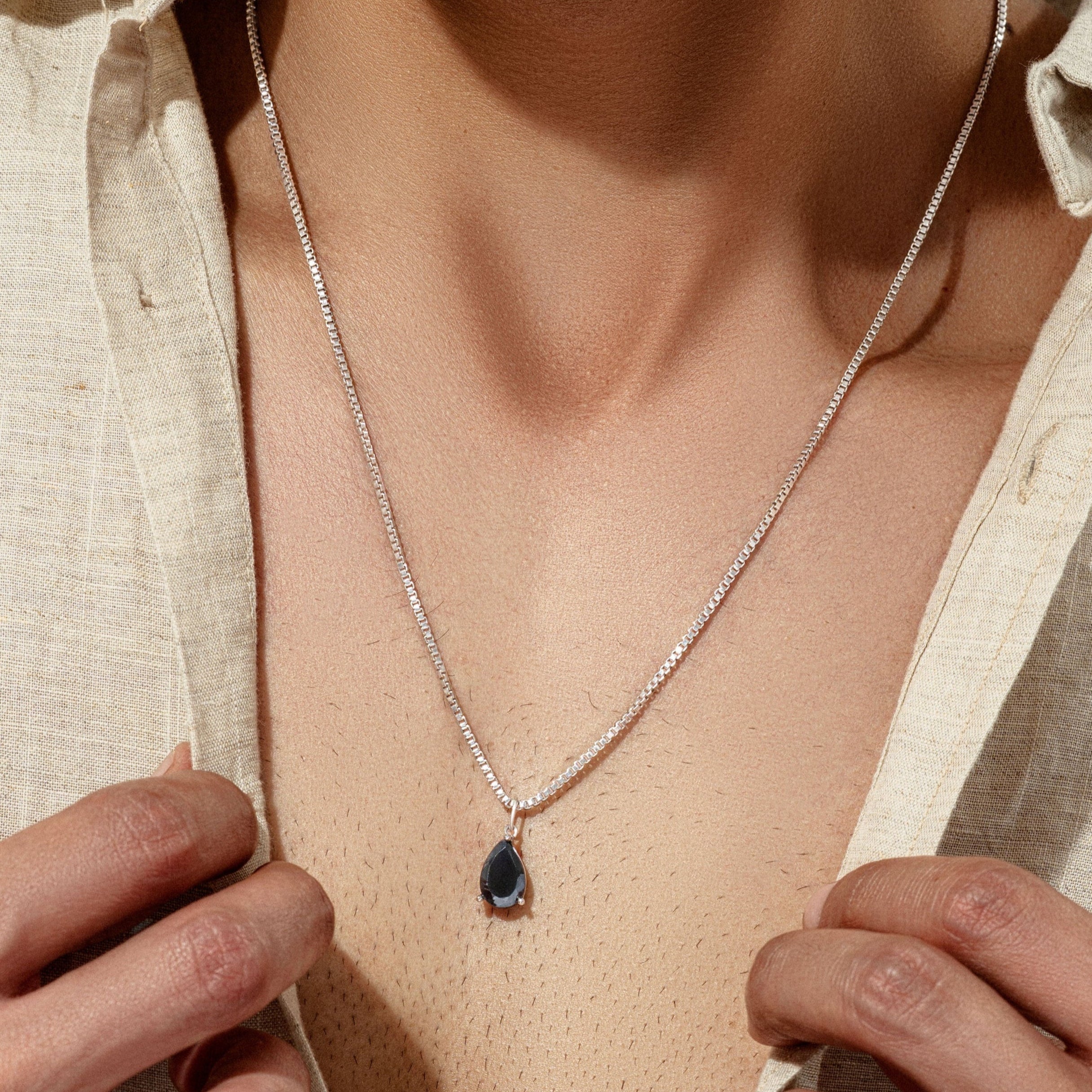 The Gangster Necklace - ARTSY SILVER