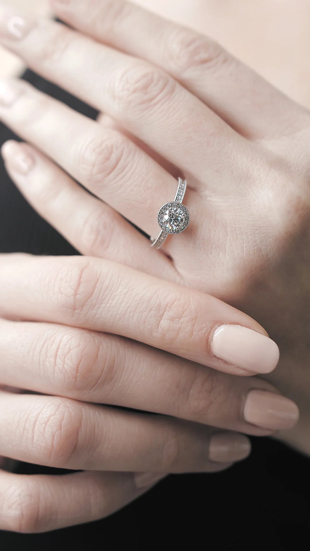 Cher Zircon Promise Ring - ARTSY SILVER