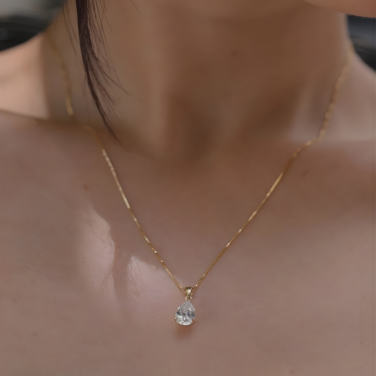 Chic Charm Gold Plated Necklace