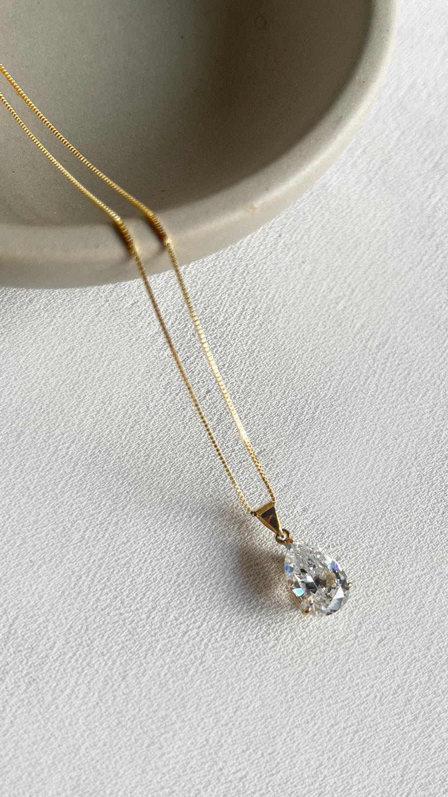 Chic Charm Gold Plated Necklace - ARTSY SILVER