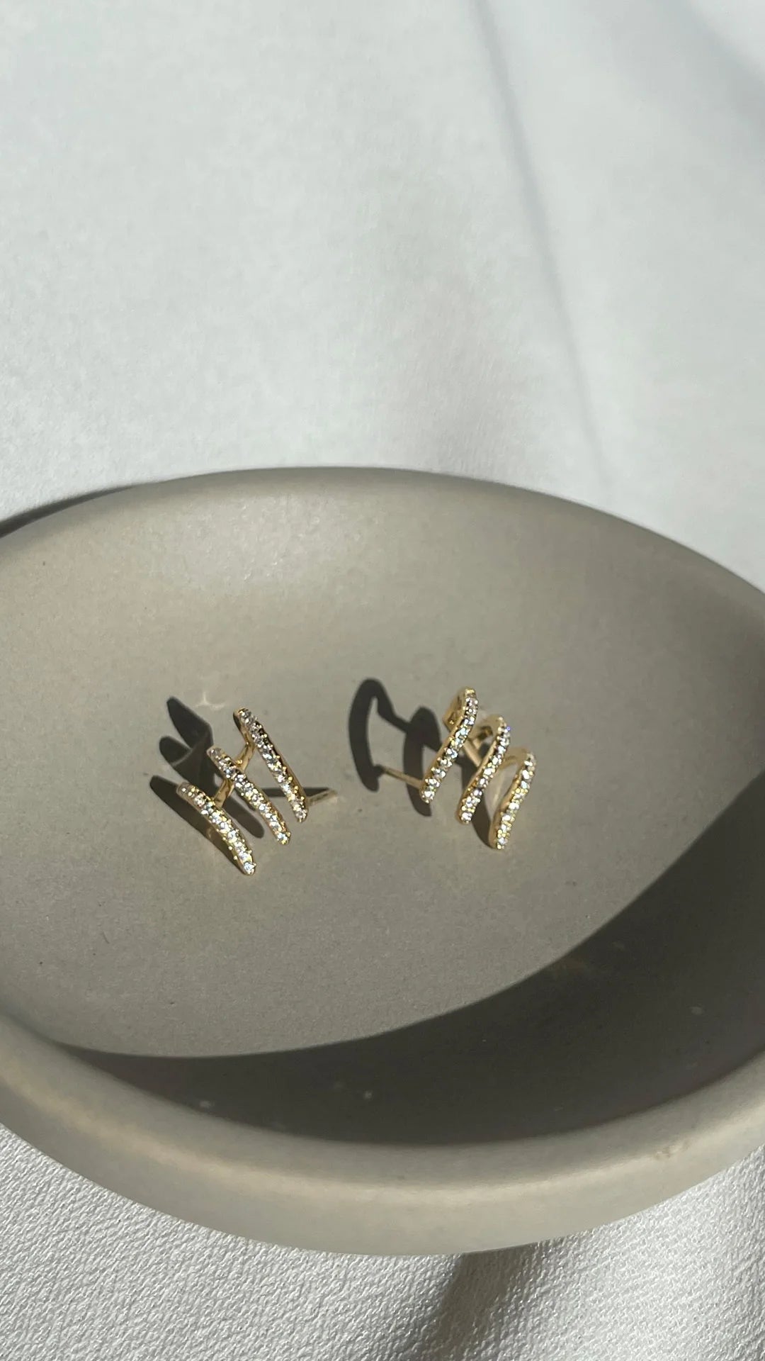 Girls Math Zircon Earrings - ARTSY SILVER