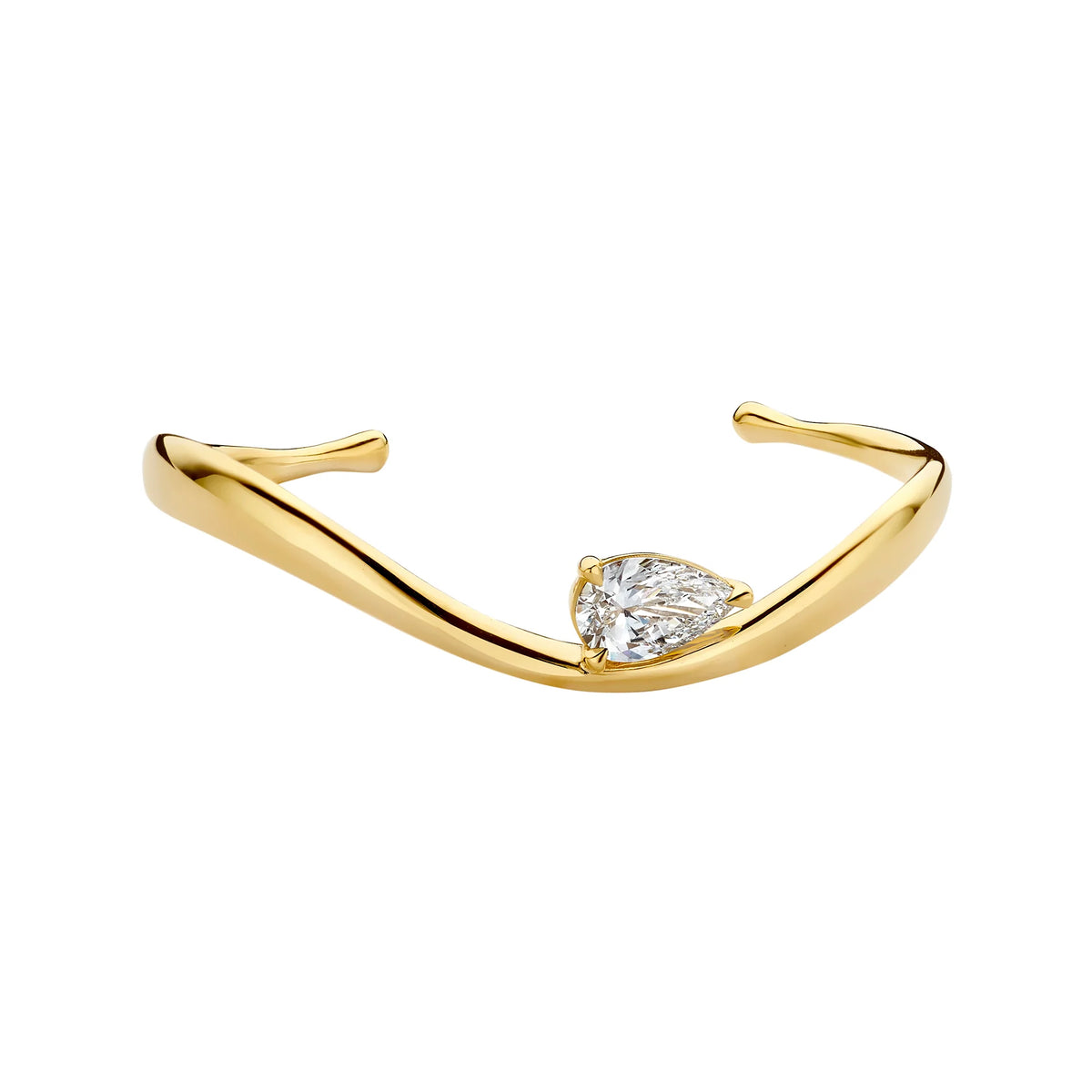 925 Sterling Silver with 18k gold plating woman's Bangle IARTSY SILVER