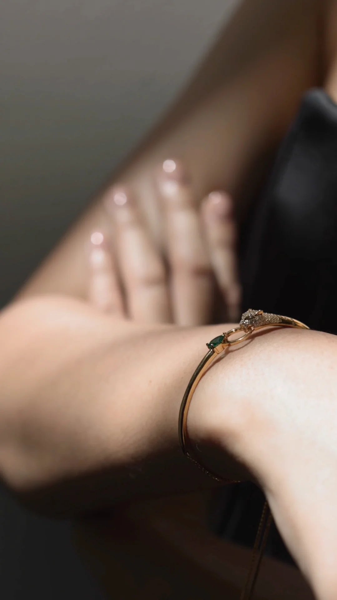 Stay Wild Tiger Adjustable Bracelet - ARTSY SILVER