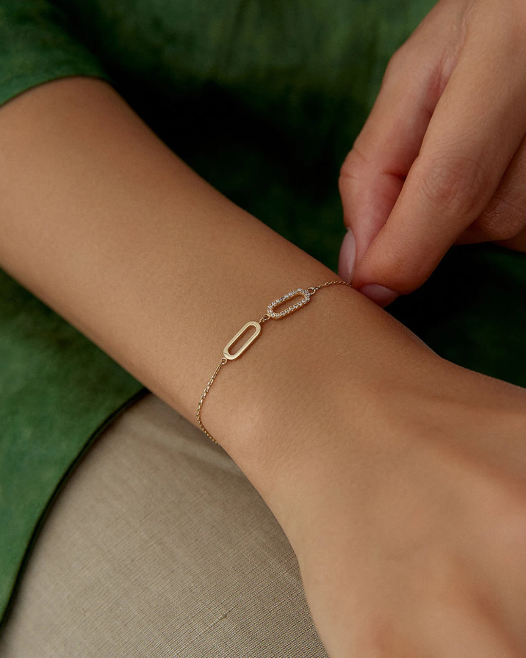 Entwined Hearts Bracelet