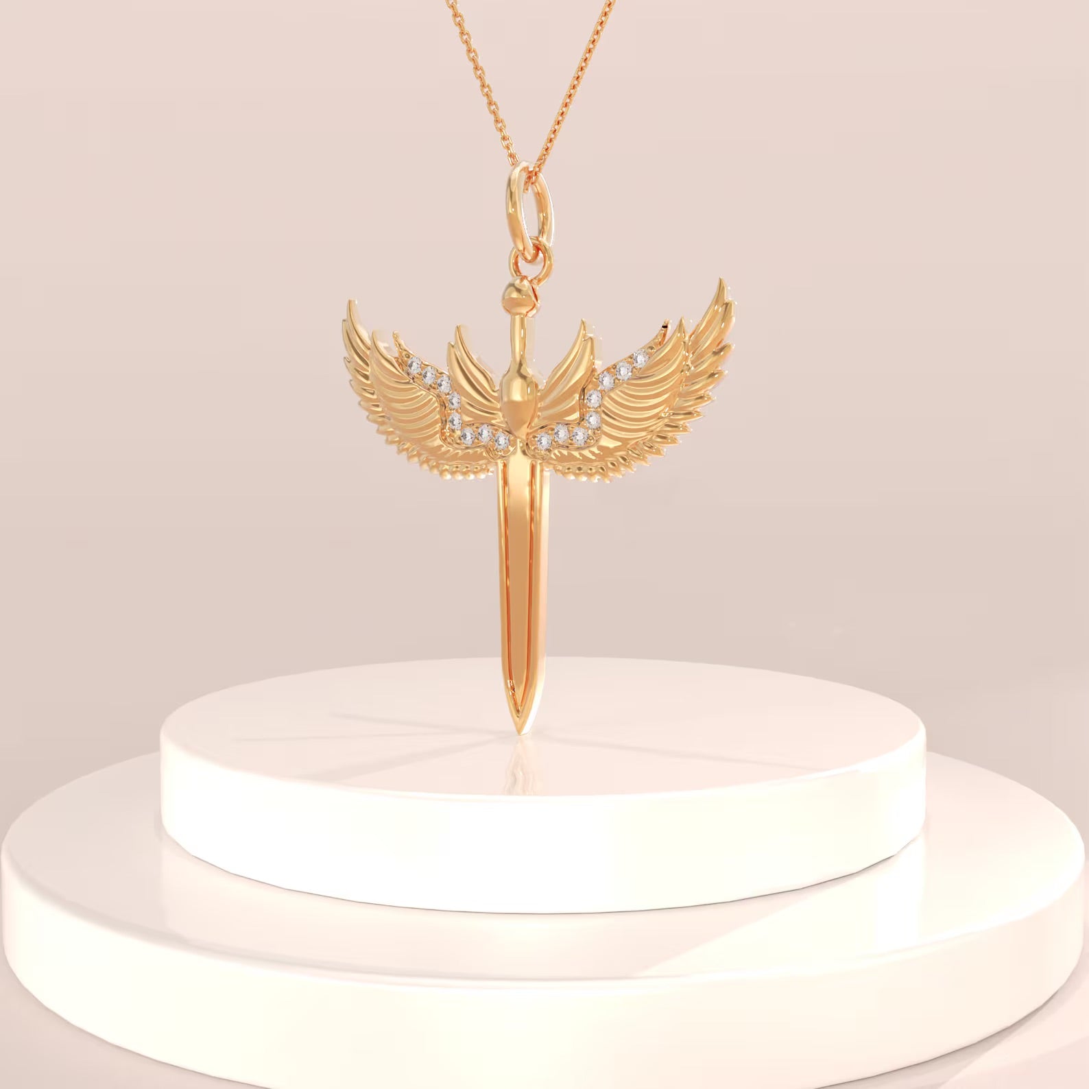 Excalibur Sword Necklace - ARTSY SILVER