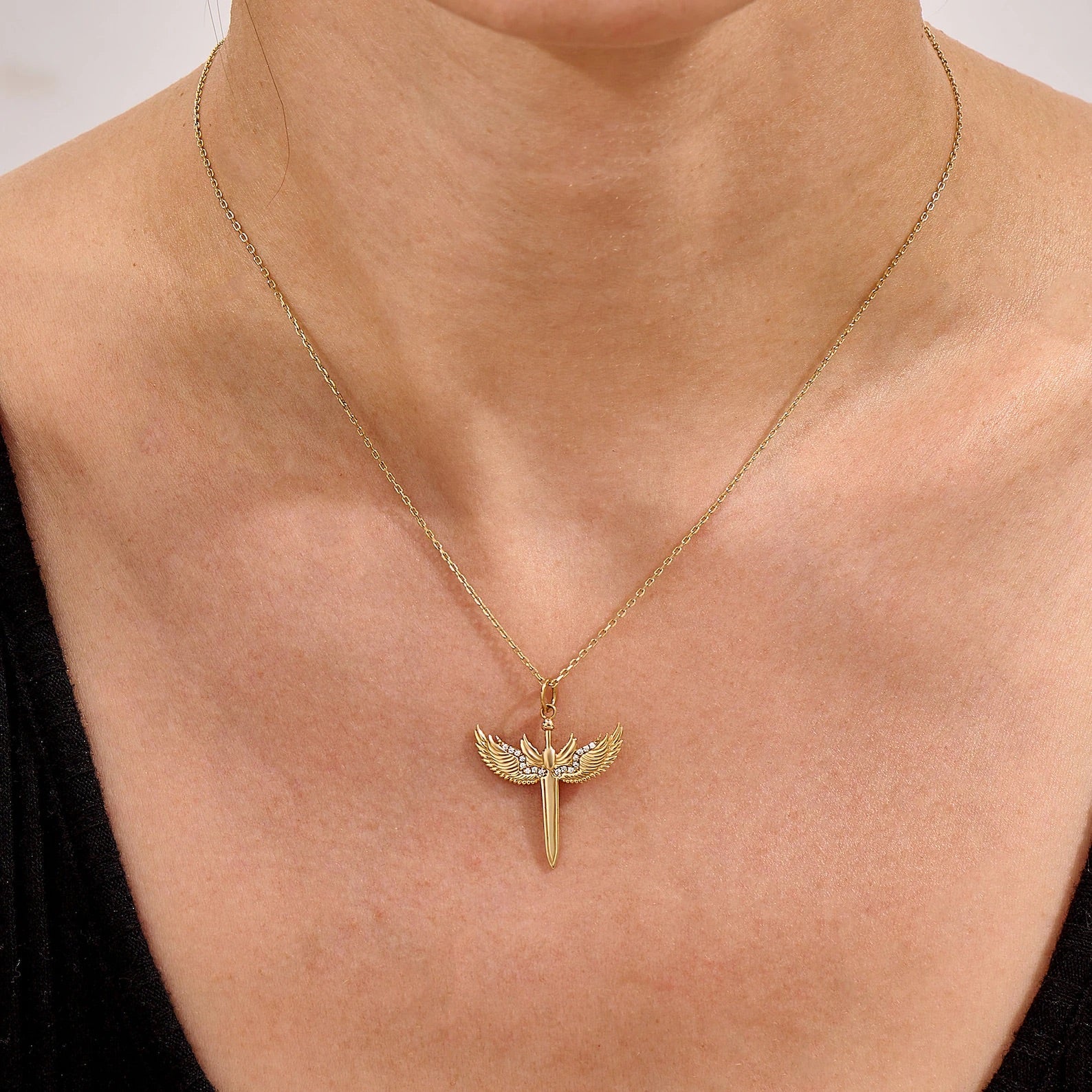 Excalibur Sword Necklace - ARTSY SILVER