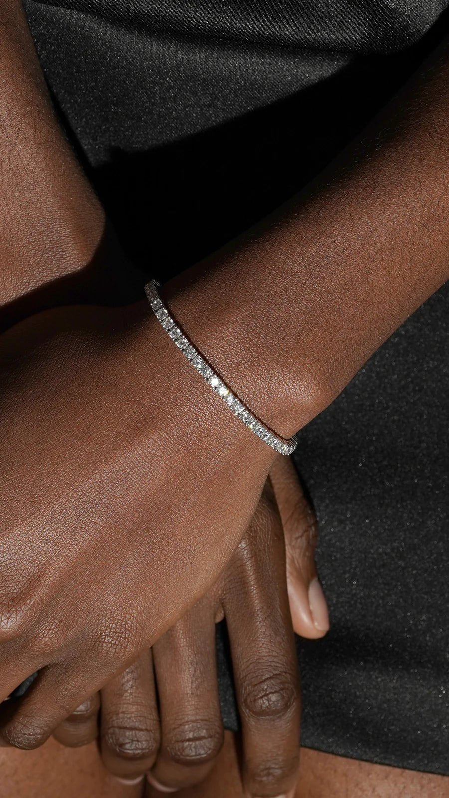 3mm Tennis Bracelet Silver - ARTSY SILVER