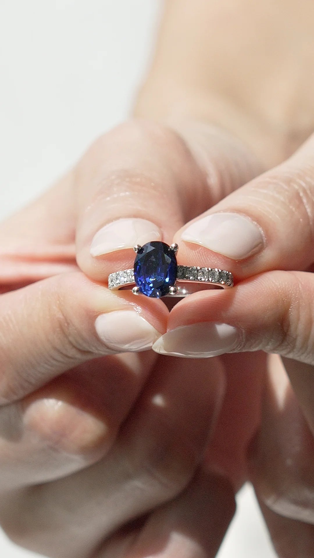 Forever Yours Sapphire Ring - ARTSY SILVER