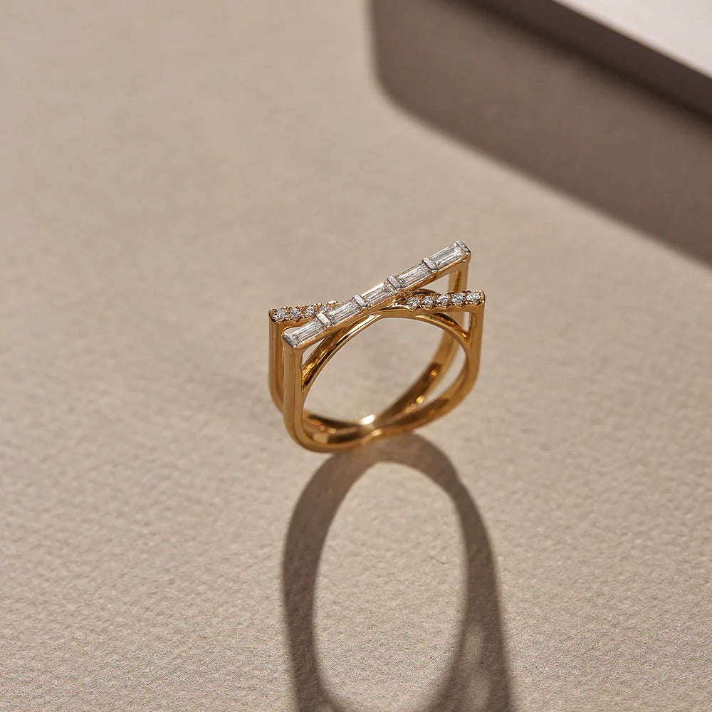 Geometric- Cross -Ring