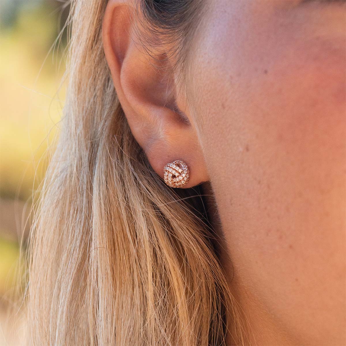 Interlocking Stones Earrings
