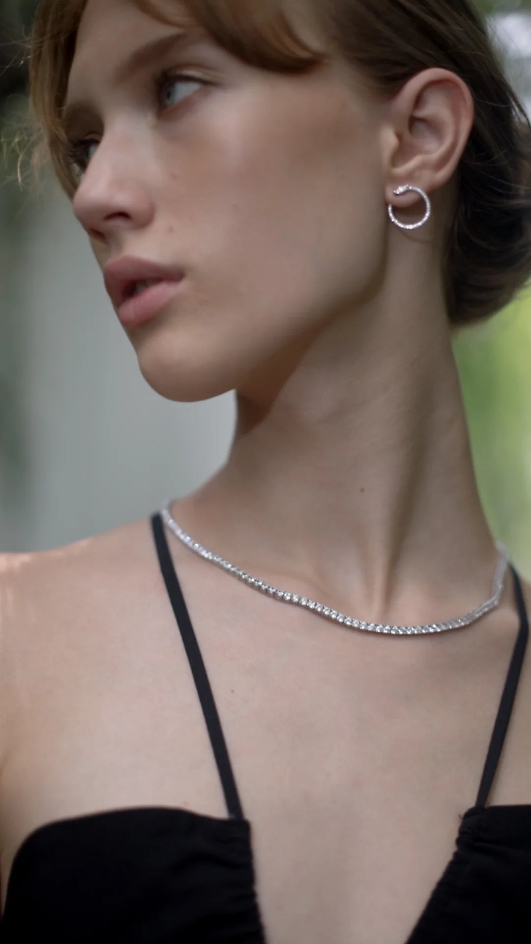 Juliette Marquise Silver Hoops - ARTSY SILVER