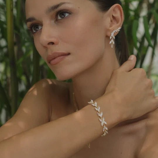 Enchanted Gold Plated Bracelet - ARTSY SILVER