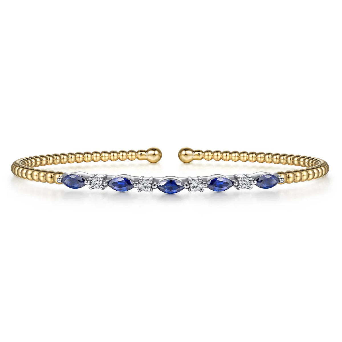 Marquise Sapphire Bangle