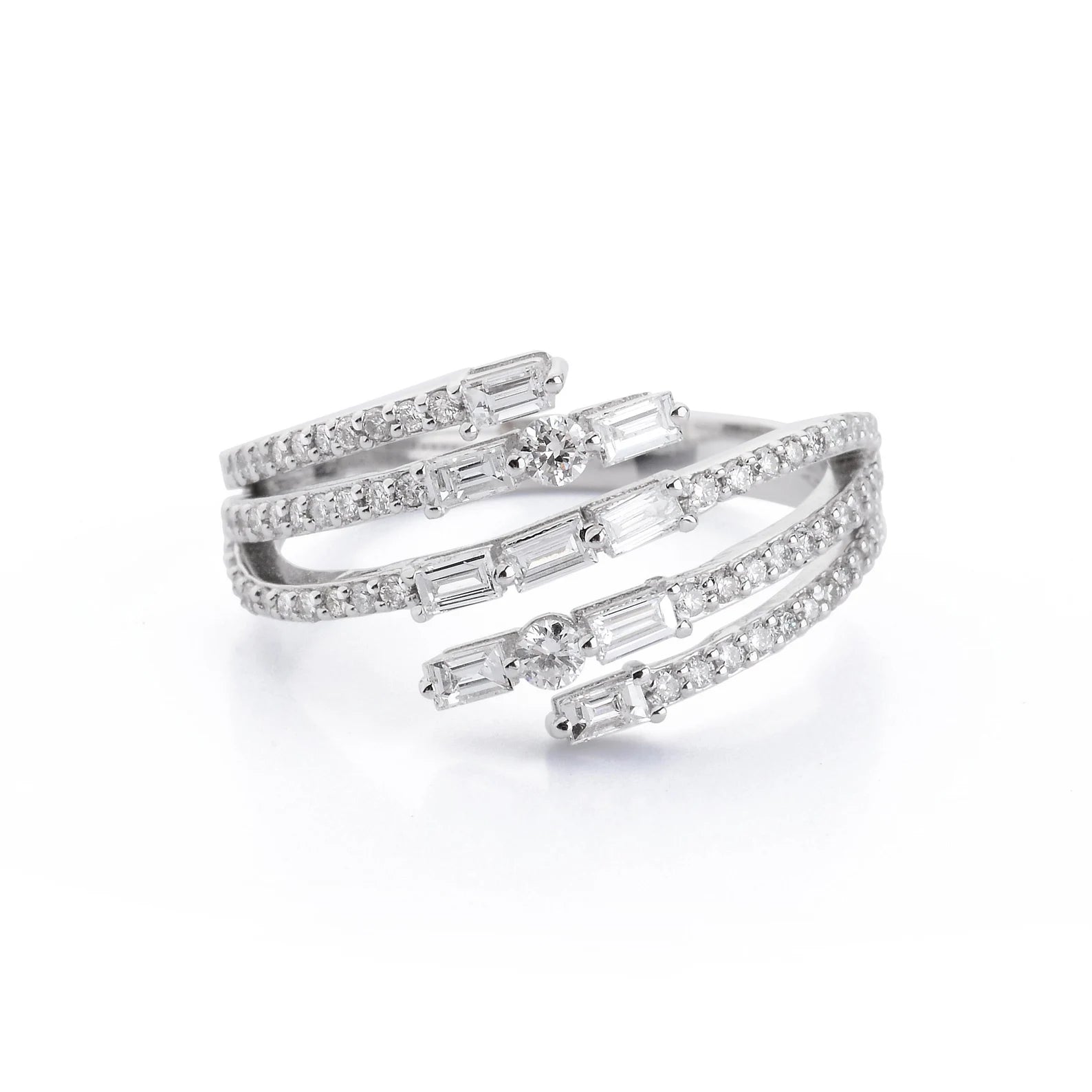 Miranda Zircon Wrap Ring
