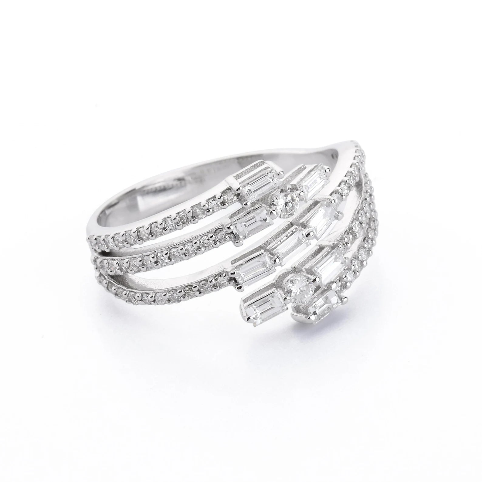 Miranda Zircon Wrap Ring