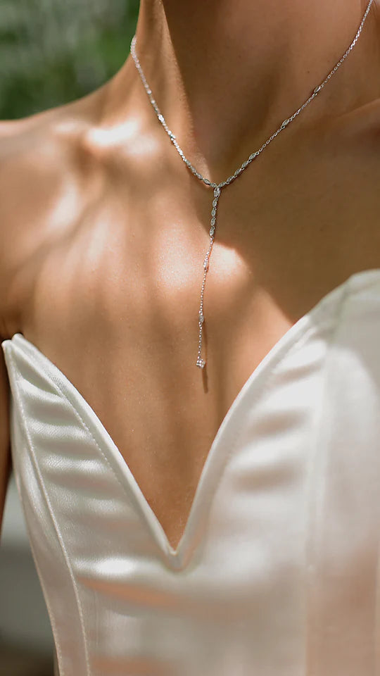 Must Have Silver Lariat Necklace