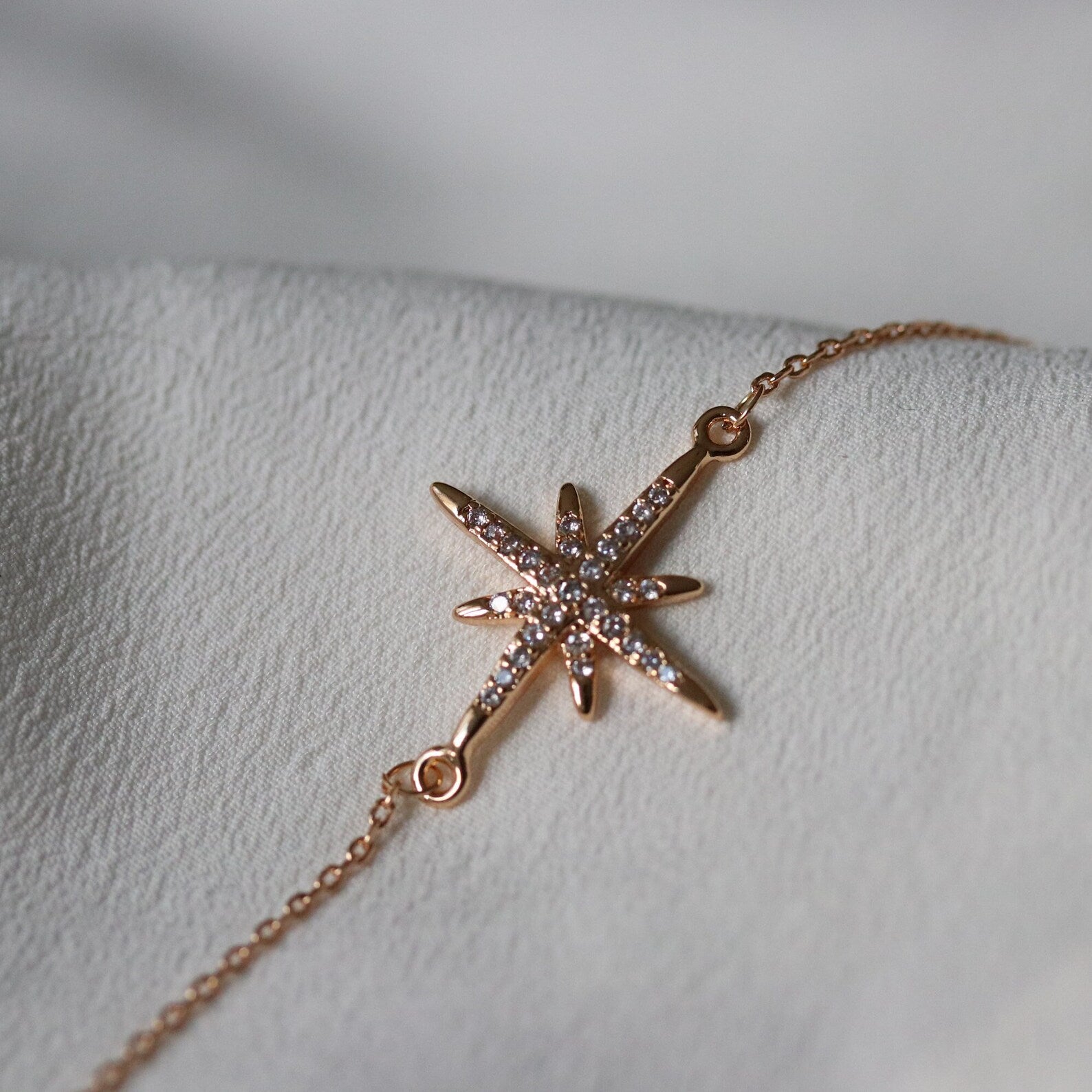 North Star Rose Gold Bracelet