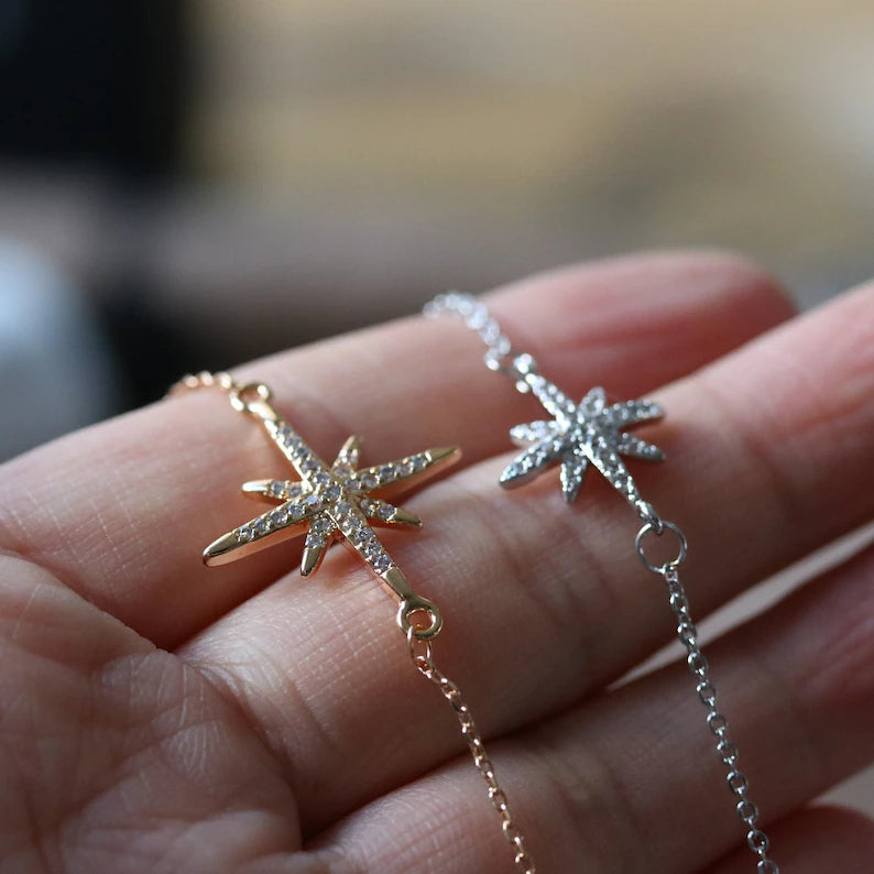 North Star Rose Gold Bracelet