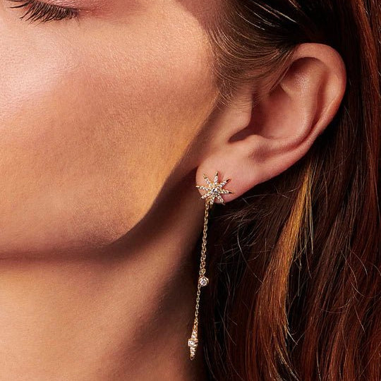 Palazzo Gold Plated Earrings - ARTSY SILVER