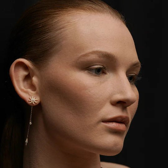 Palazzo Gold Plated Earrings - ARTSY SILVER