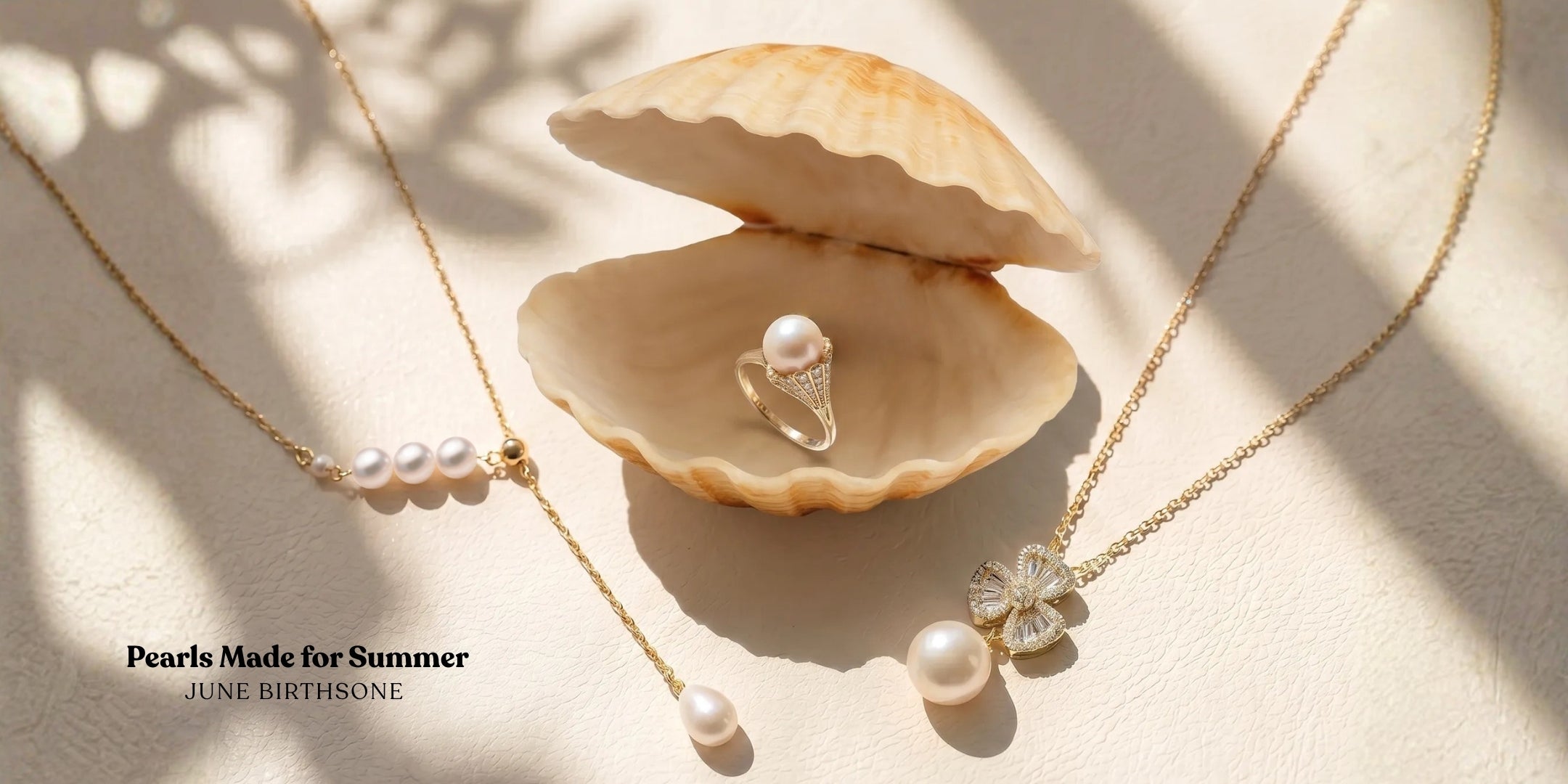 Pearls __ Jun Birthsone Stone I ARTSY SILVER