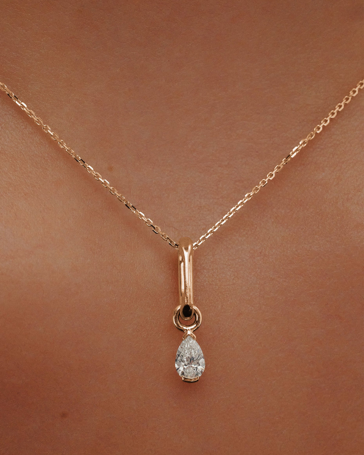 Petite Pear Necklace