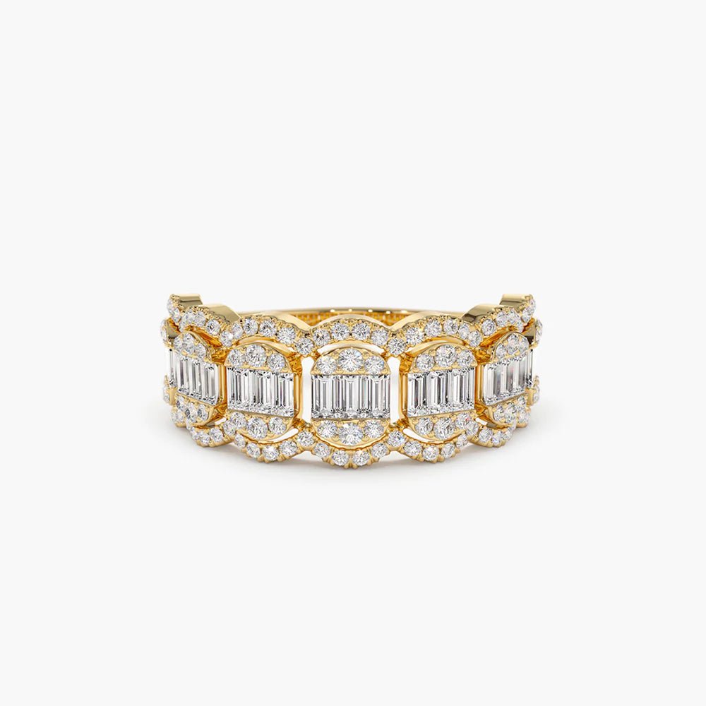 Phoenix Zircon Ring - ARTSY SILVER