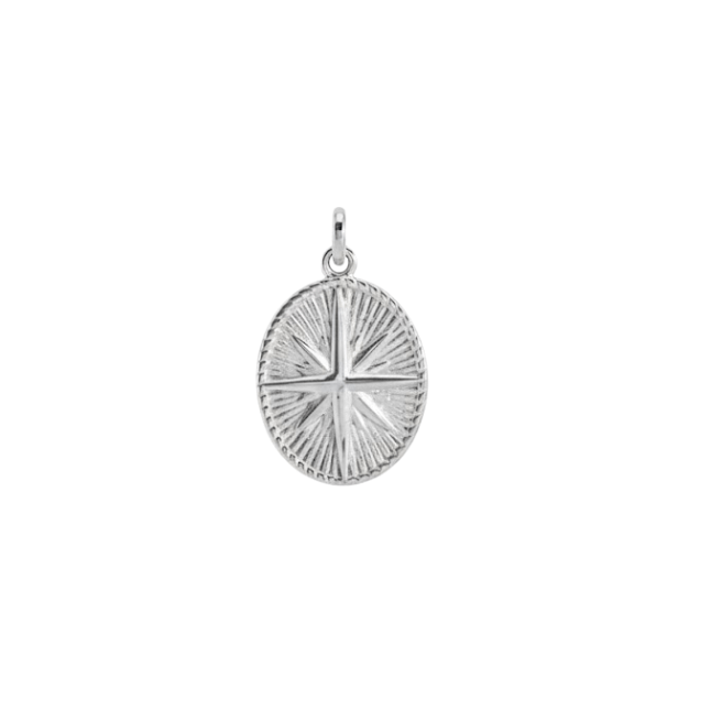 Pole Star Silver Pendant - ARTSY SILVER