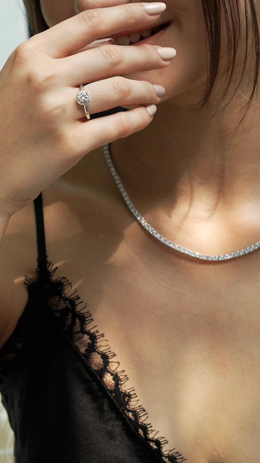 Promise Fancy Zircon Stone Silver Ring - ARTSY SILVER