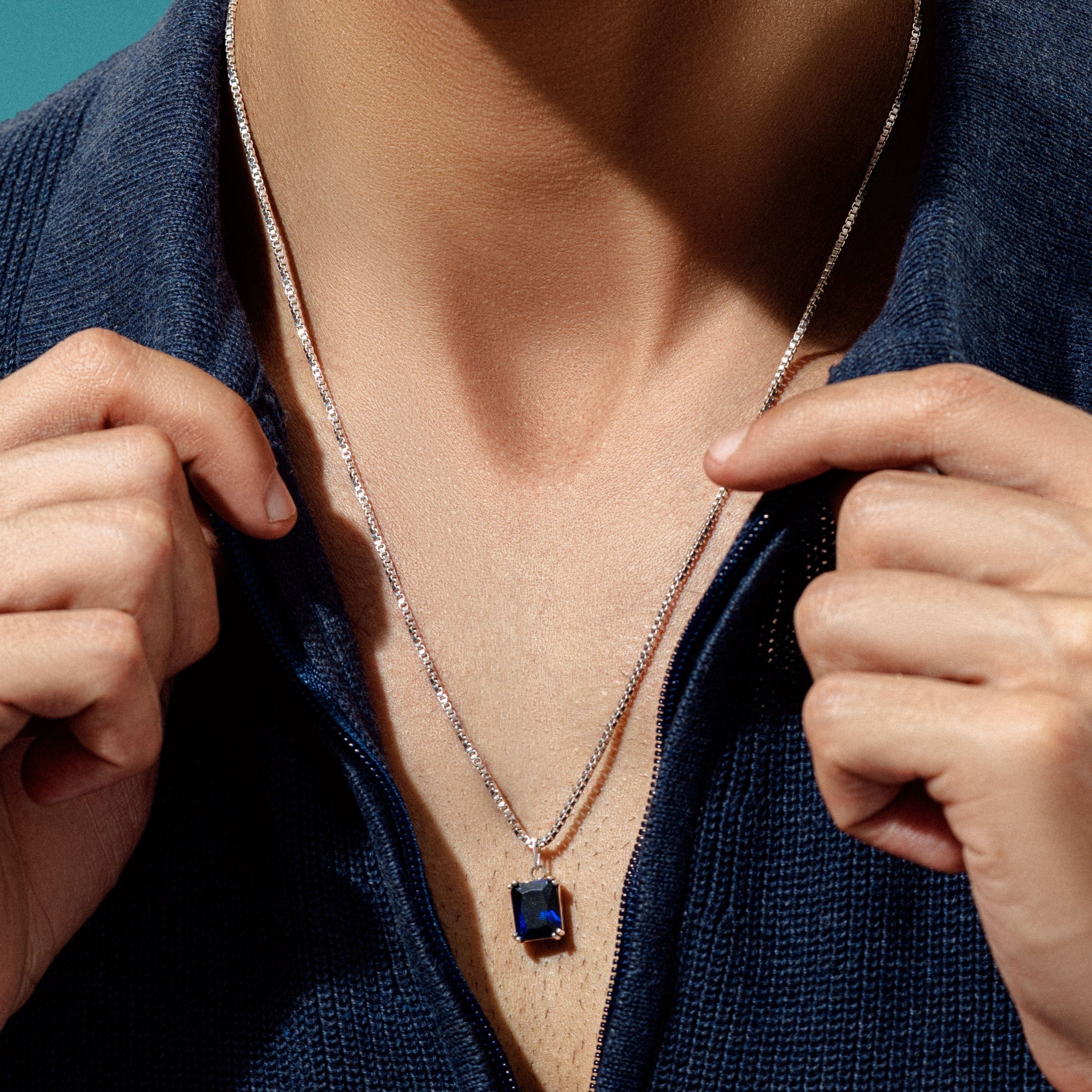 Shark Necklace - ARTSY SILVER