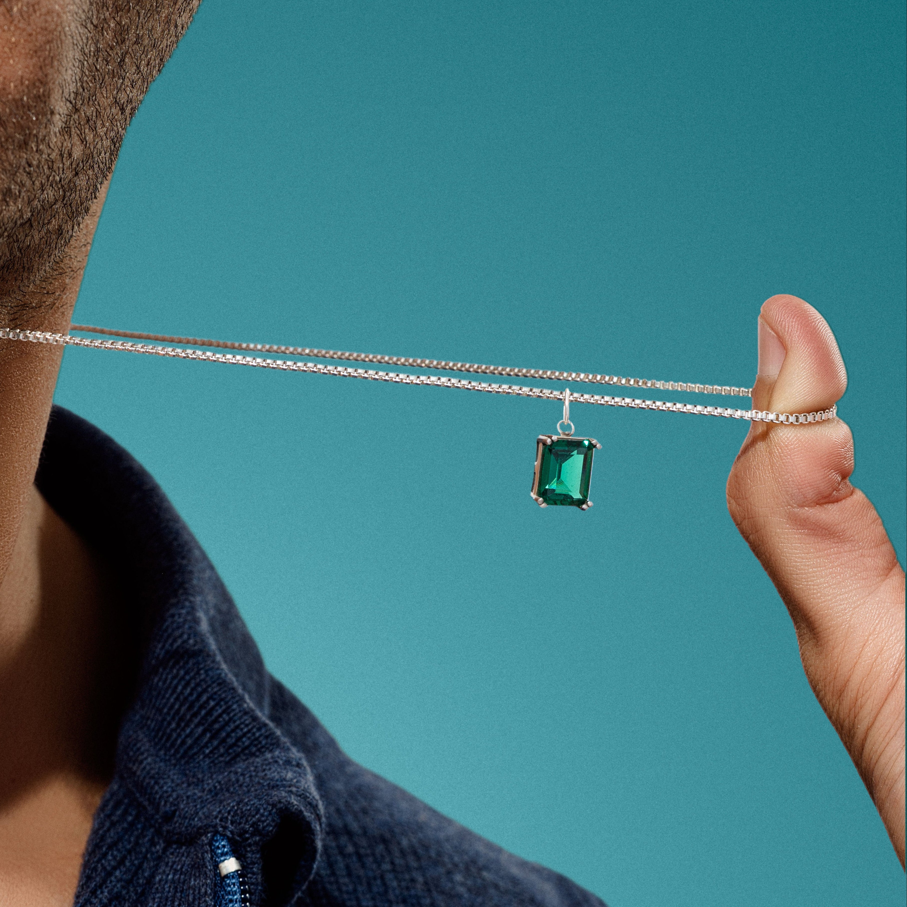 The Irish Man Necklace - ARTSY SILVER