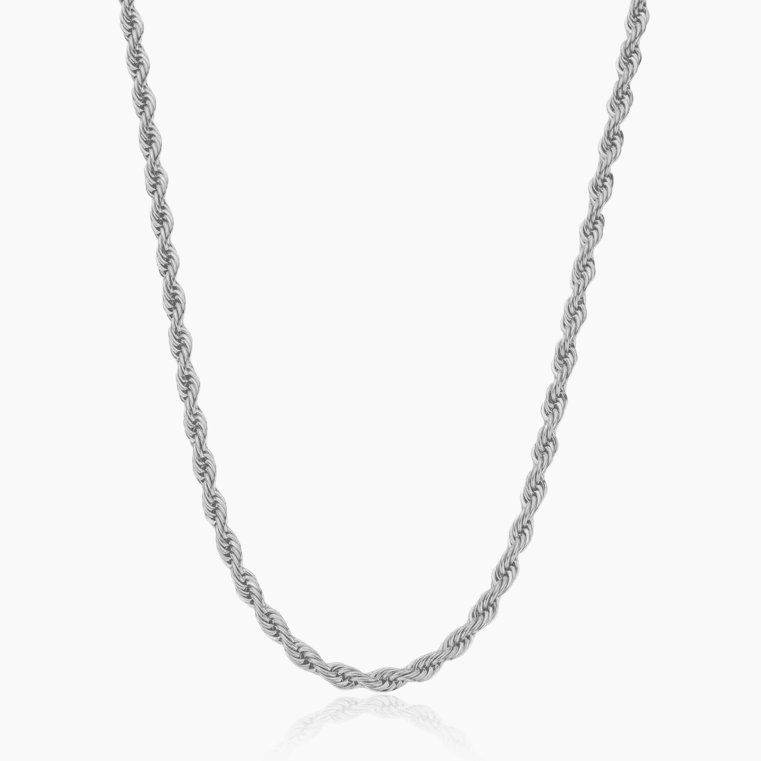 Rope Chain Silver - ARTSY SILVER